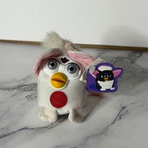 Vintage Furby Mini Plush Keychain Bag Charm